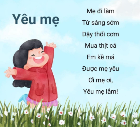 20 bài thơ dạy con tập nói